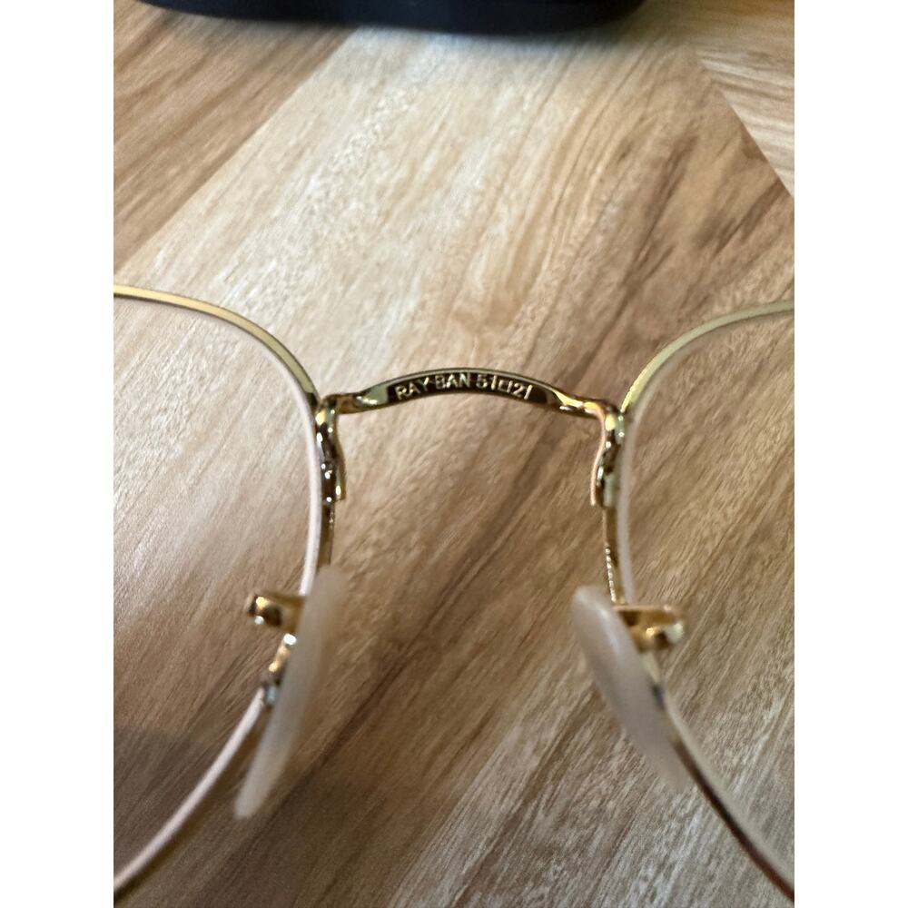 Ray-Ban RB6448 Hexagonal Optics Eyeglasses 51x21 - Picture 6 of 6